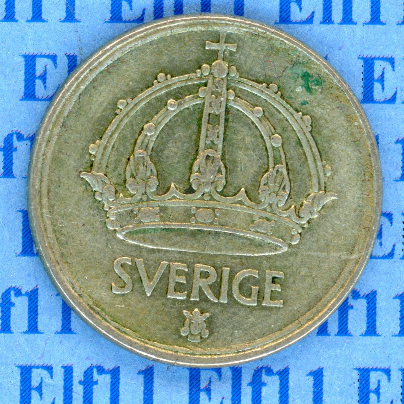 Tutti le monete: SEK___0.50 1945 -vz 50 Öre – Usato da Widnau venduto da Elf11 1