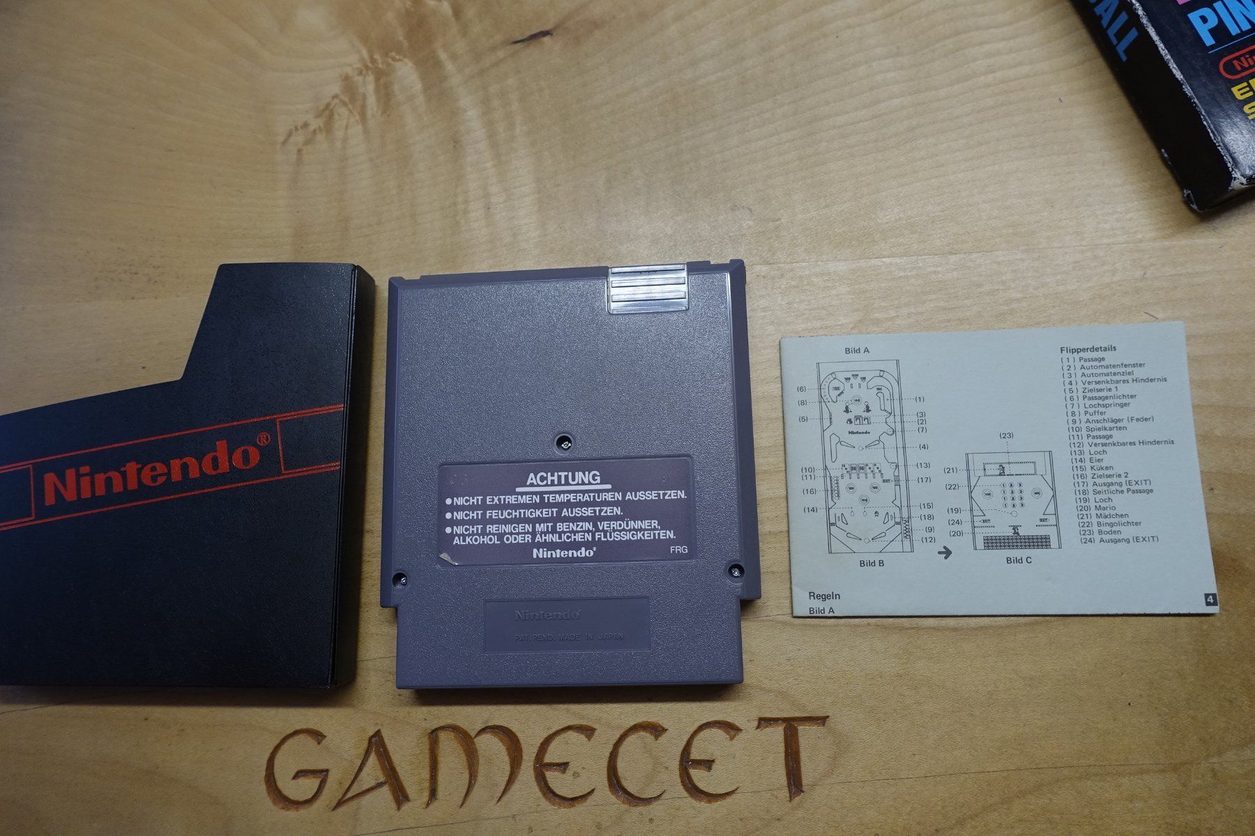 Nintendo Spiele: Pinball – Gebraucht aus Steinach von Gamecet 8