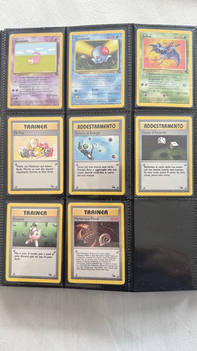 Pokémon Carte collezionabili: Carte pokemon set fossil completo – Usato da Caslano venduto da tuning21 3