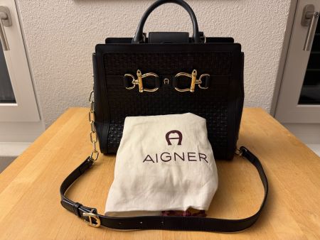 AIGNER Savona M – Schwarz (Original, sehr guter Zustand)