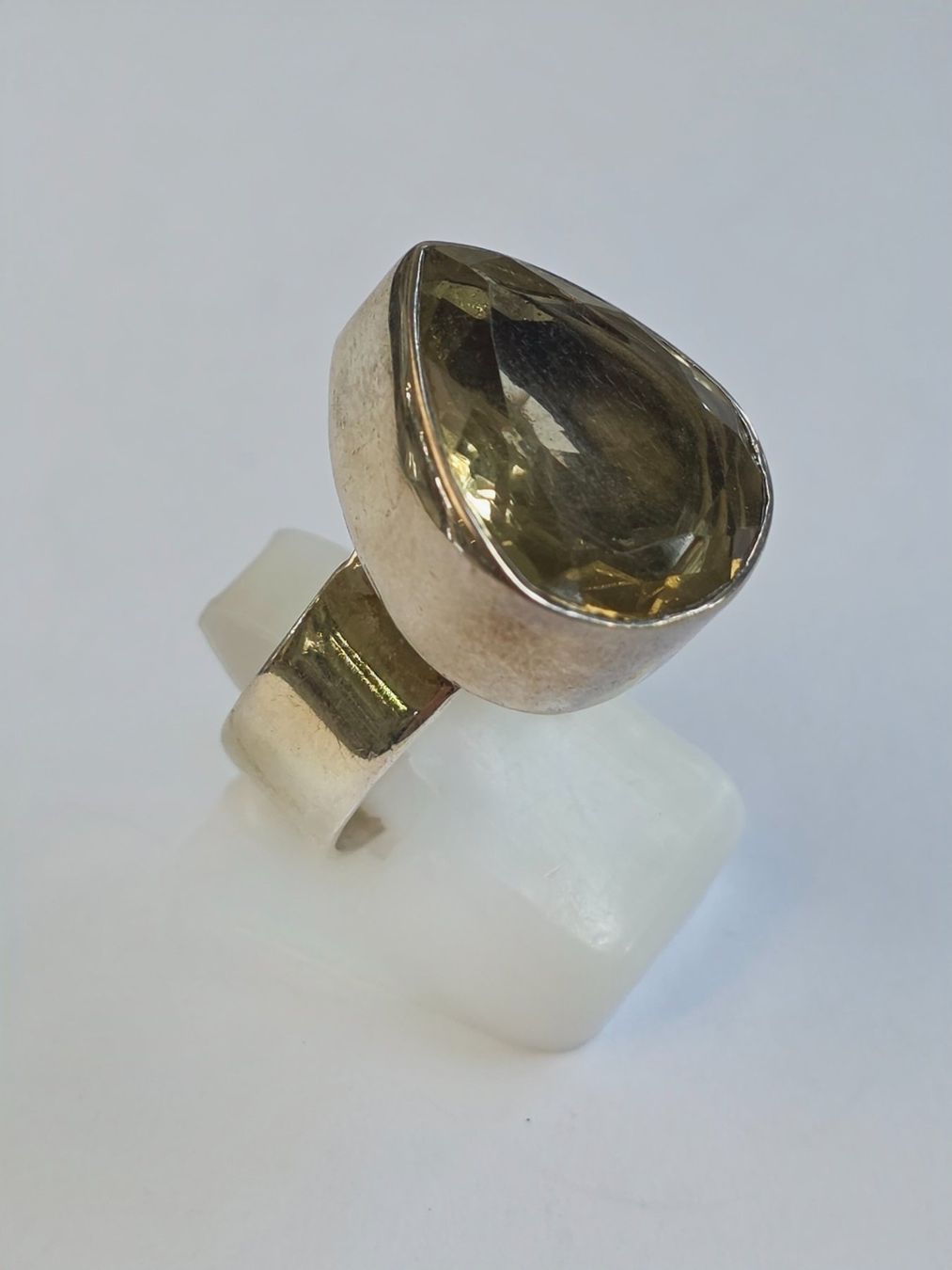Ringe: Ring Silber Tropfen Rauchquarz – Neu (gemäss Beschreibung) aus Zürich von ben_mn5h 1