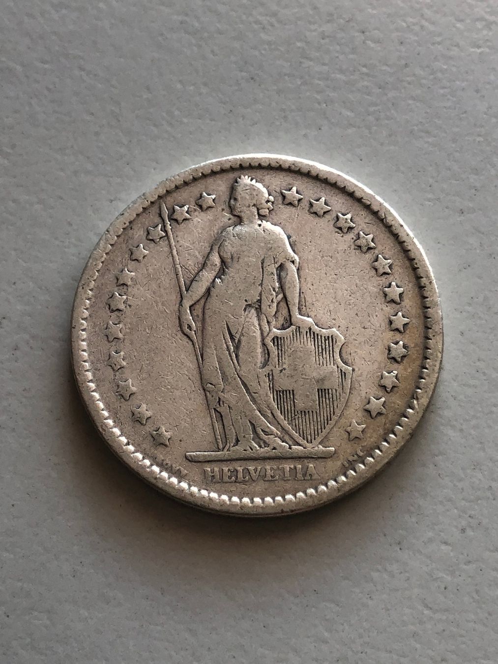 Tutti le monete: 2 Fr. 1907 – Usato da Schötz venduto da Odpa 1