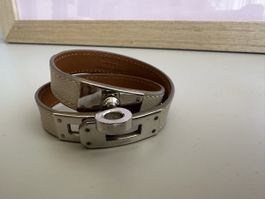 Hermès Armband Leder Mini Kelly Double Tour XS 