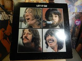 The Beatles Let It Bee 1970 US GB * GEWASCHEN* VG ++ Selten