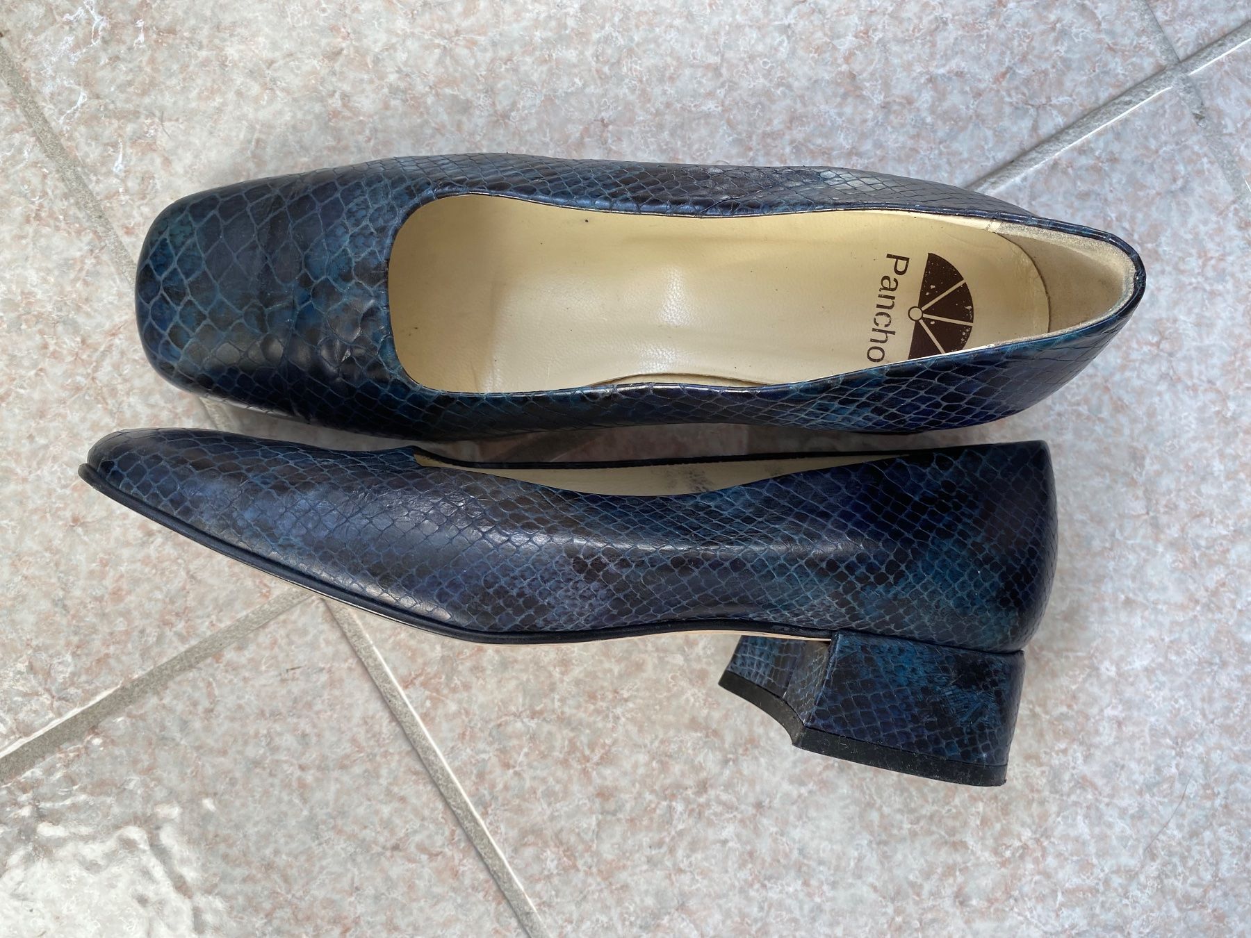 Scarpe da donna: PANCHO Leder Damenschuhe Vintage – Usato da Besazio venduto da lionheart63 3