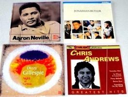 4CD's- Dizzy Gillespie, Aaron Neville, Chris Andrews, Butler
