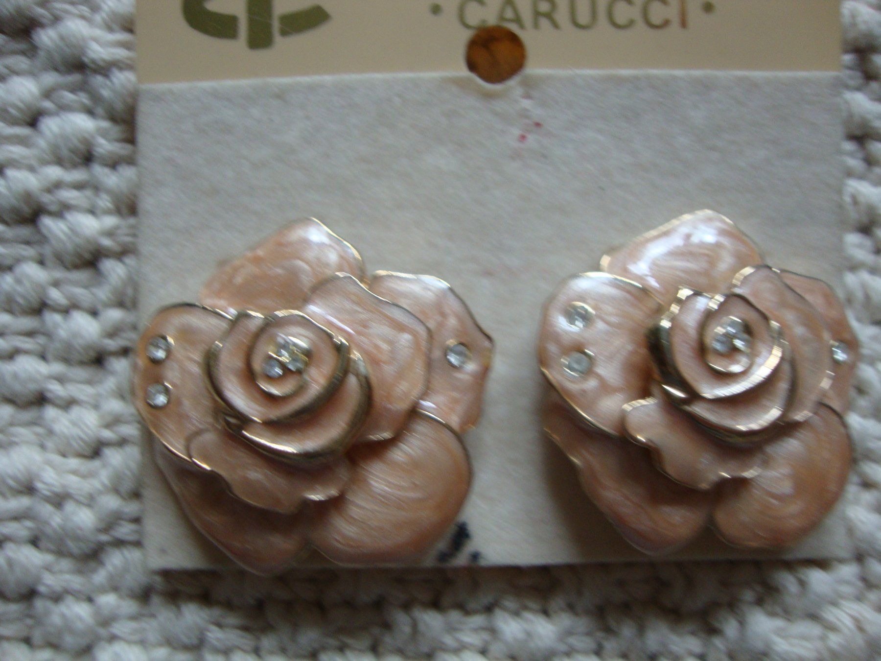 Boucles d'oreille: Ohrstecker rosa Rosen – D'occasion à Laufen par ereli