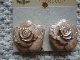 Ohrstecker rosa Rosen