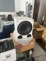 Magnat Subwoofer Alpha RS 12 Weiss matt