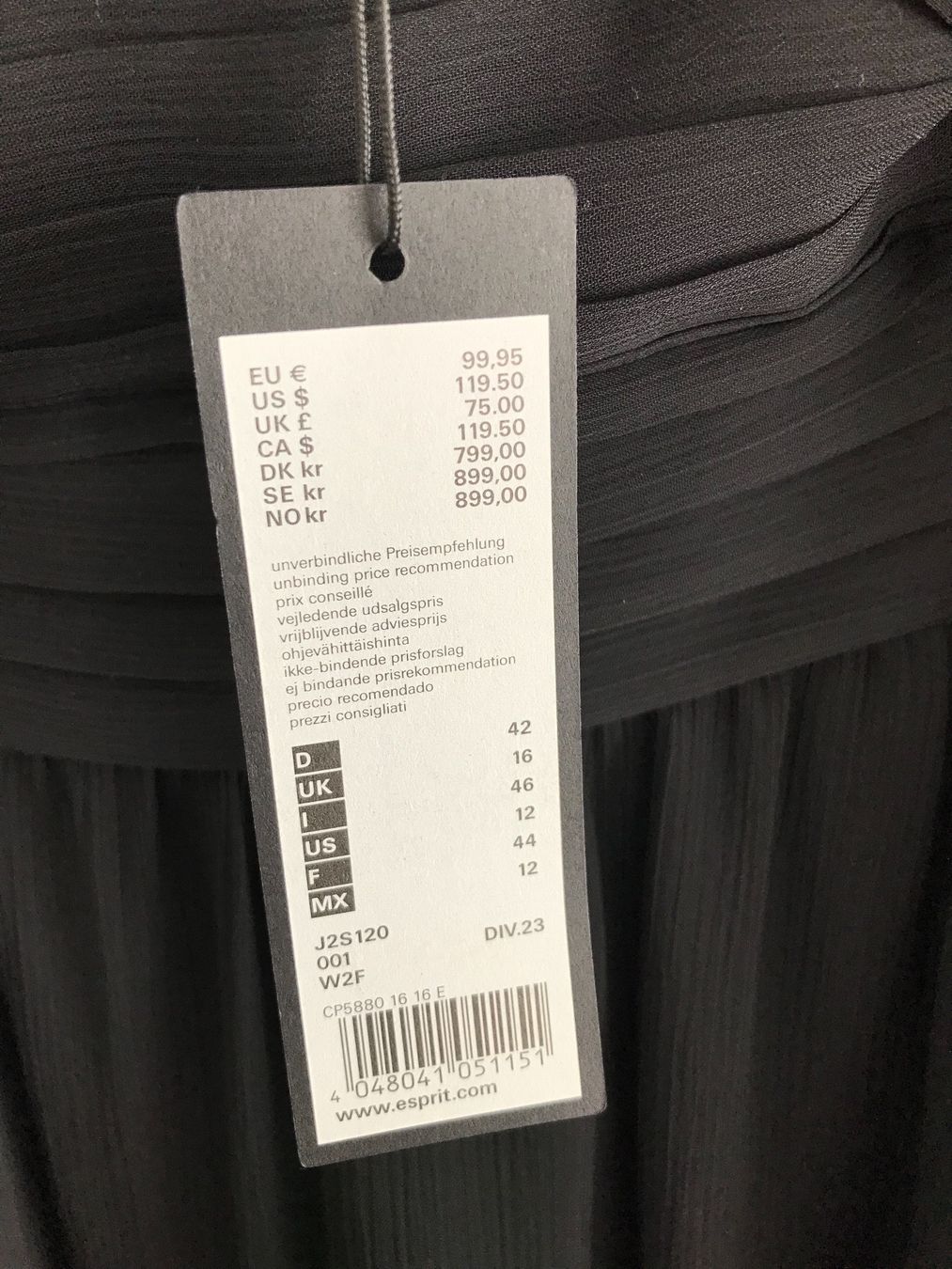 Esprit Vestiti: Esprit Kleid – Nuovo e nell'imballaggio originale da Zürich venduto da ljp_2hsx 2