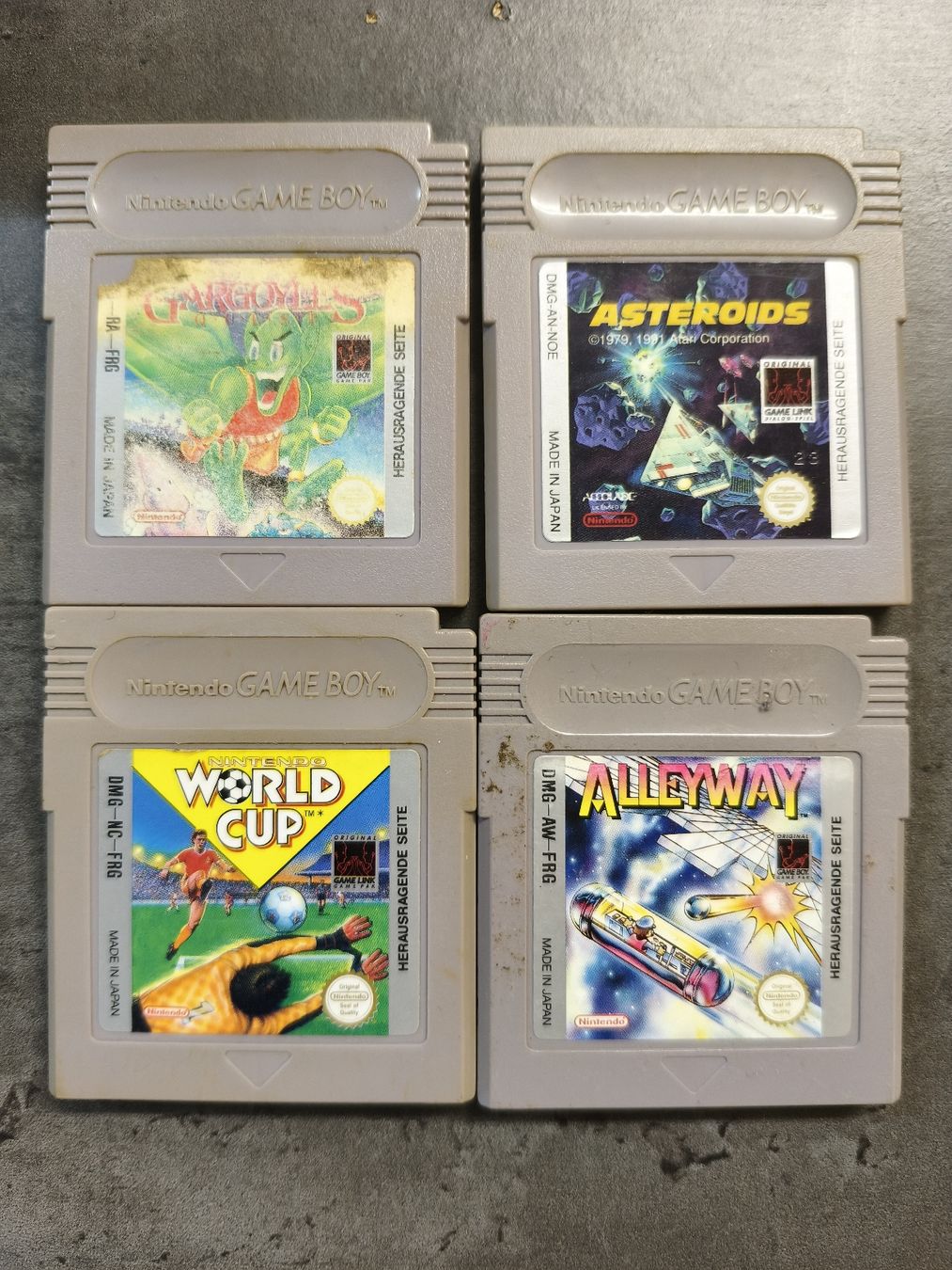 Giochi: 4x Nintendo Game Boy Spiele Set – Usato da Utzenstorf venduto da amm_2bcp