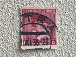 Ceskoslovensko Briefmarke