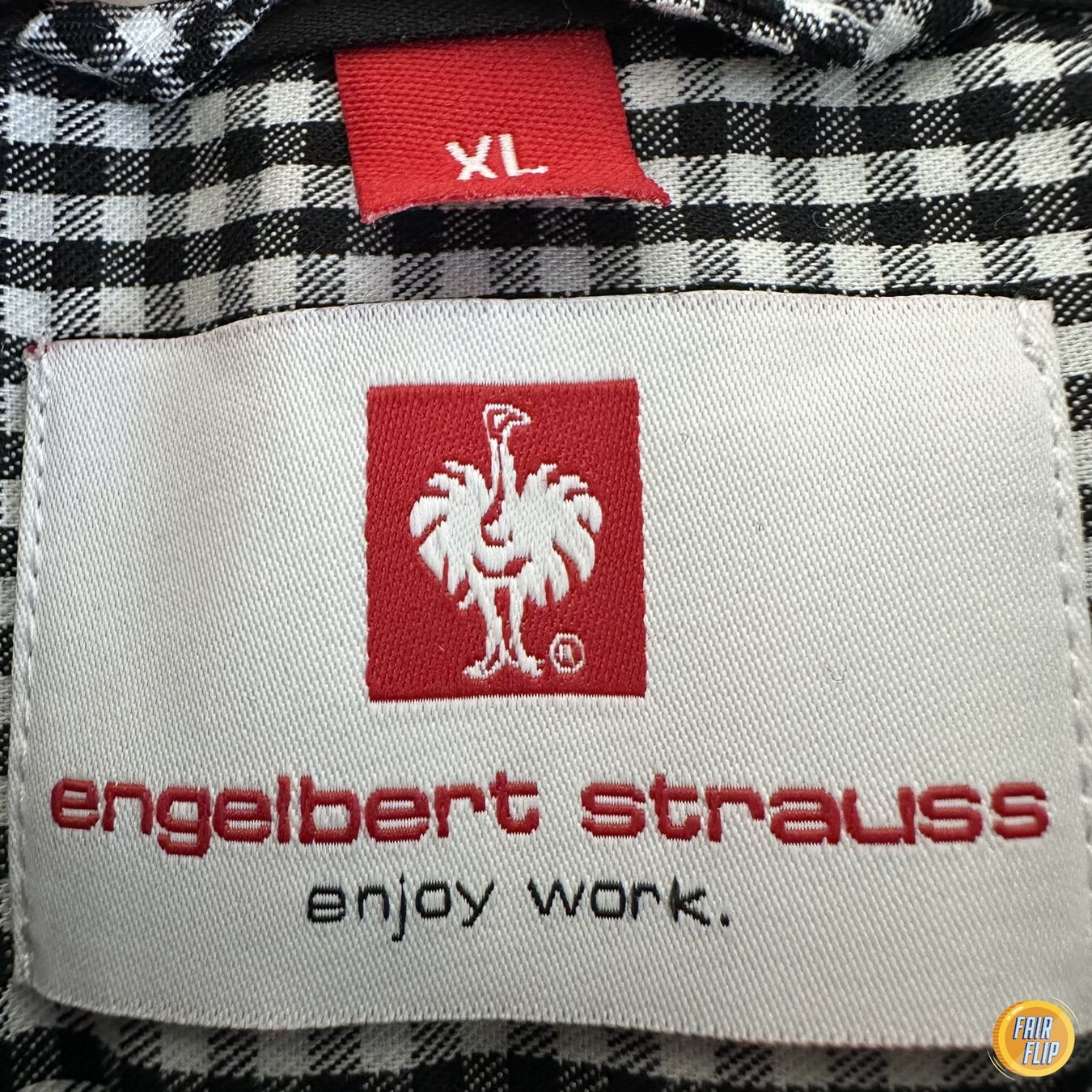 Camicie: Engelbert Strauss Arbeitshemd Karo Gr. XL – Usato da Luzern venduto da fairflip 1