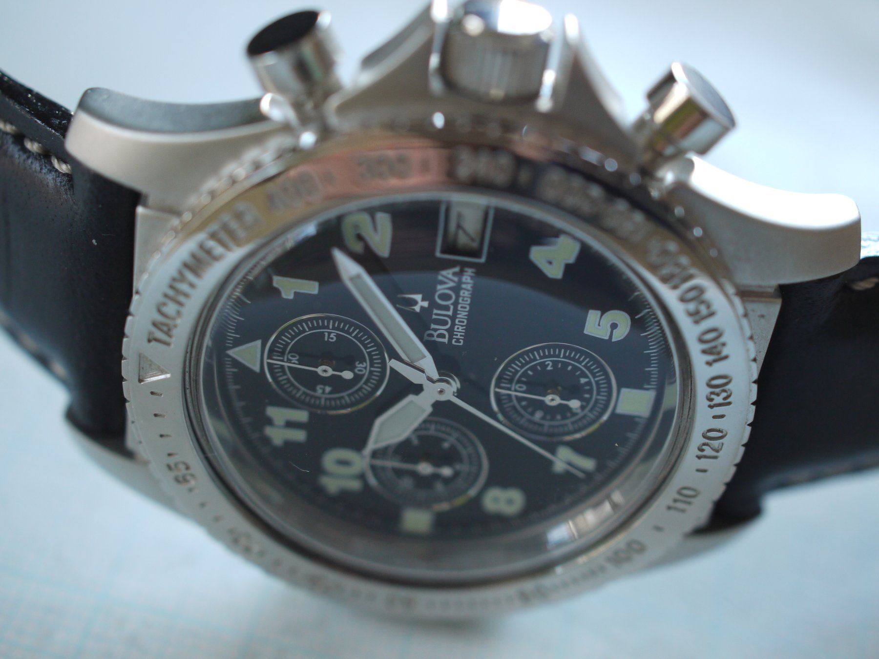 Bulova Orologi: Bulova Chronograph Gehäuse+Zifferblatt – Usato da Gross venduto da Retro20 5
