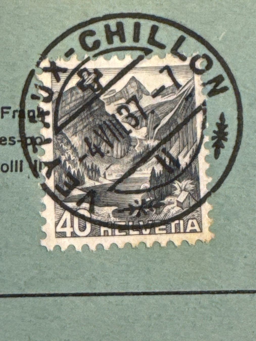 Tutti i francobolli: 1937 Altschweiz, gestempelt – Usato da Küssnacht am Rigi venduto da SUOMIMASTER 2