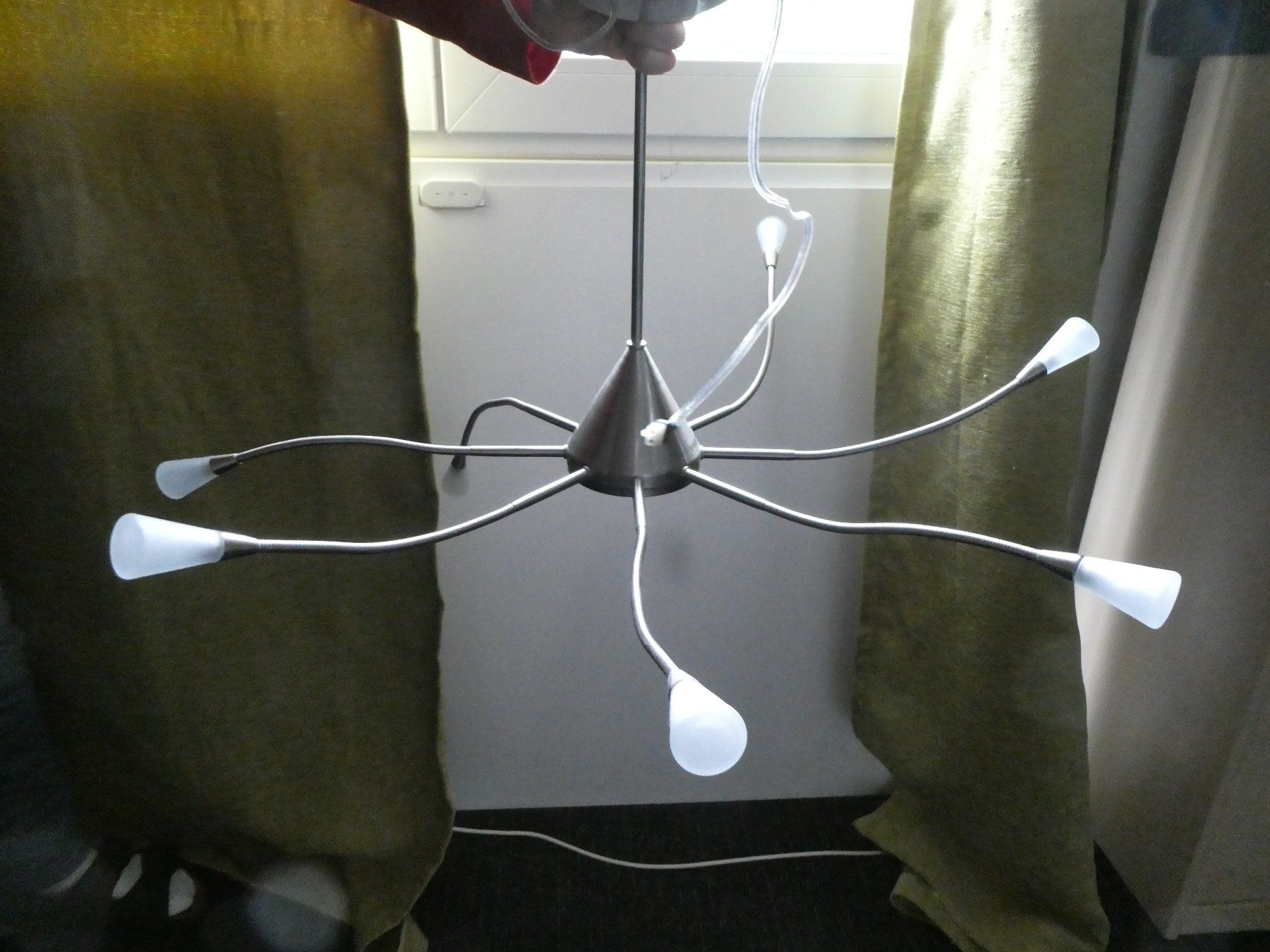 Ikea Lampadari & plafoniere: 8-armige Lampe – Usato da Kallnach venduto da galatas 3