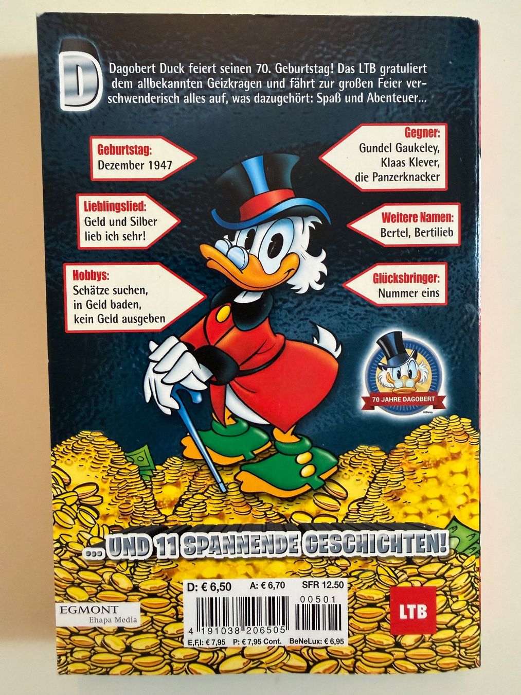 Fumetti: LTB Lustiges Taschenbuch Band 501 – Usato da Münsingen venduto da Ganjam 2