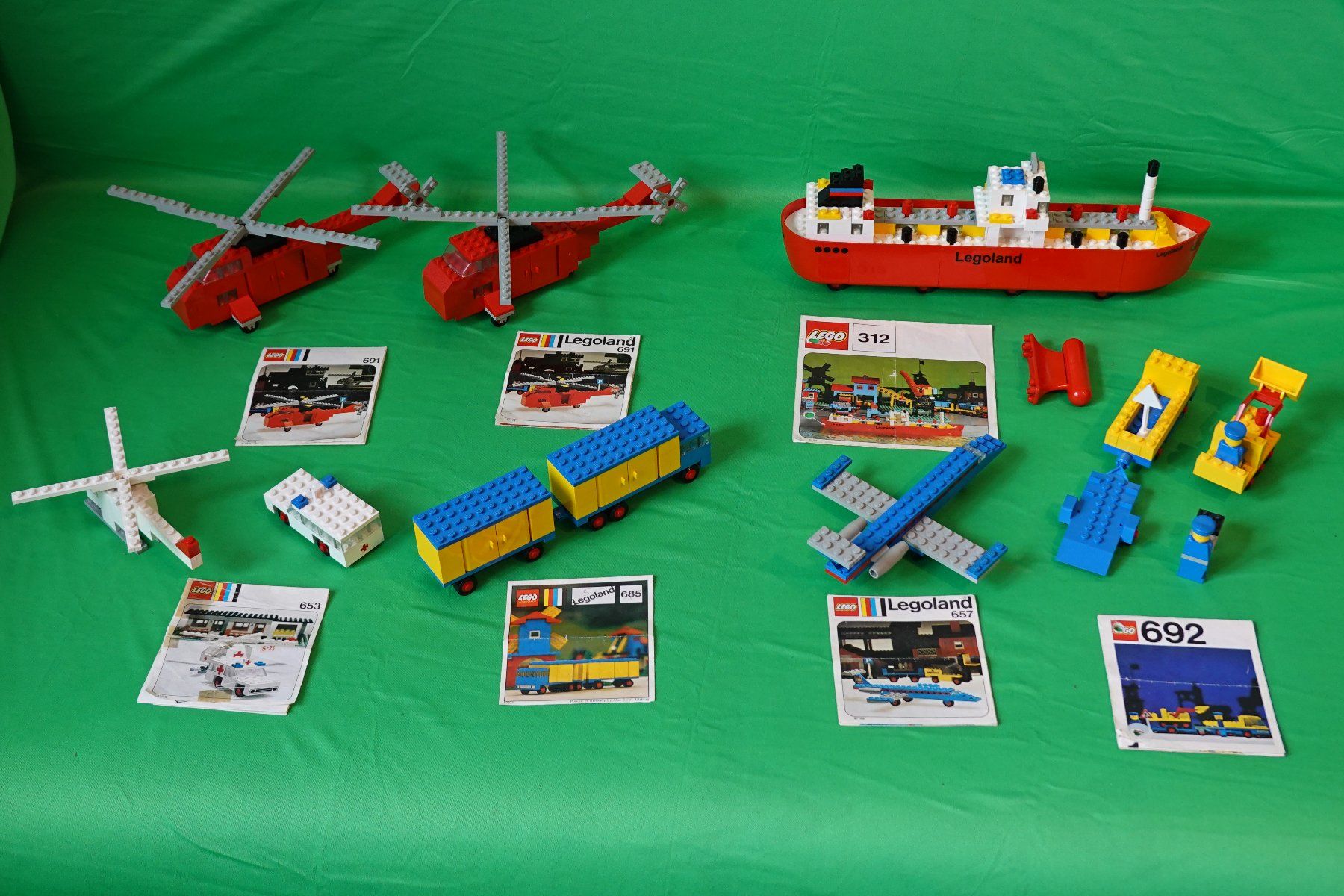 Lego Giocattoli: Lego Sets mit Bauanleitung Konvolut 2 – Usato da Basel venduto da iwakuni 1