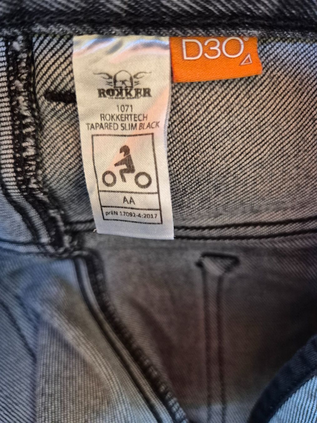 Rokker Pantaloni: Motorradhose Rokker – Usato da Castrisch venduto da Dingwall88 3