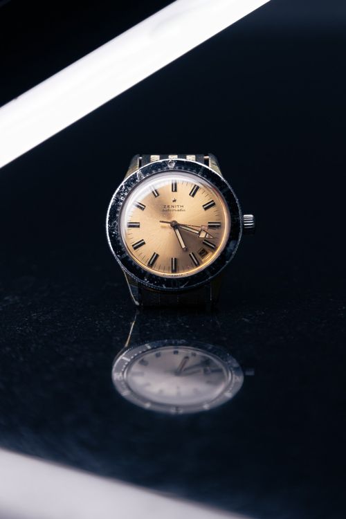Zenith Taucheruhr Vintage Automatic!   Jumbo P3632 4