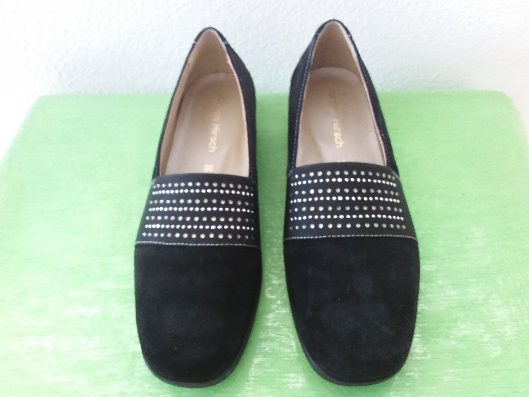 Scarpe da donna: JÜRGEN HIRSCH Neue Slipper mit Glitzer, Gr 38 – Usato da Uitikon Waldegg venduto da Risibisi7 2