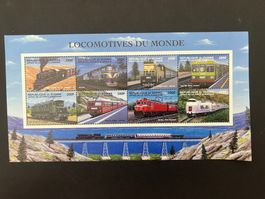 Guinea 1998 Lokomotiven aus Aller Welt ** Luxus (D349)