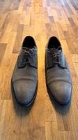 Lederschuh, Braun, Navy Boot, Grösse 42