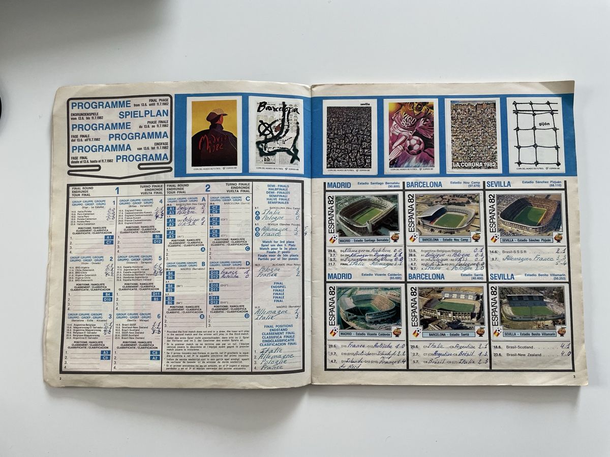 Panini Album: Album Panini WM 1982 – Usato da Evilard venduto da Leomau 2