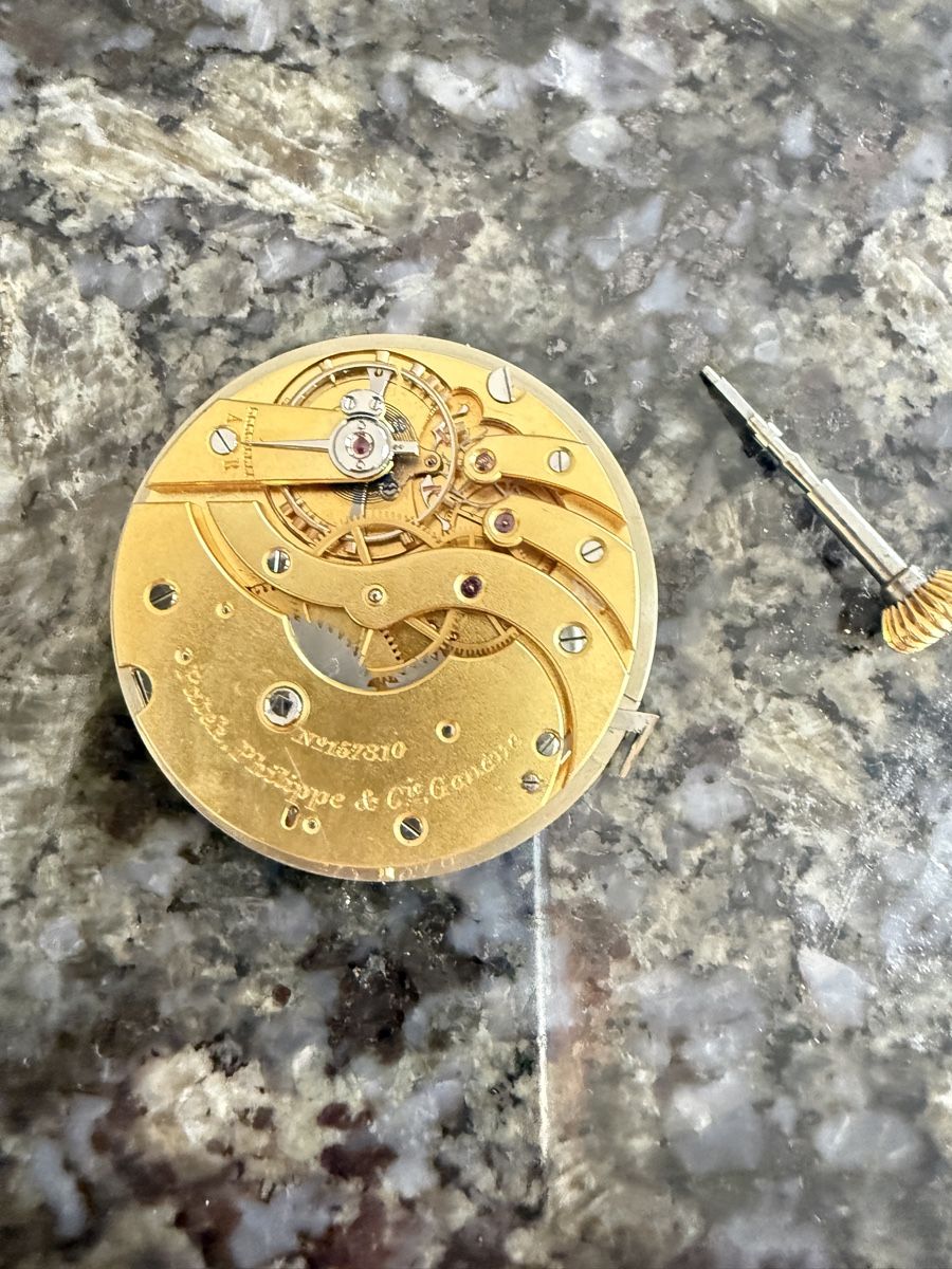 Patek Philippe Orologi: Patek Philippe Uhrwerk & Ziffernblatt – Usato da Zürich venduto da Contender 2