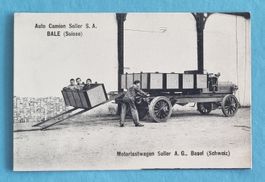 Basel - Motorlastwagen Soller AG - Auto Camion - LKW