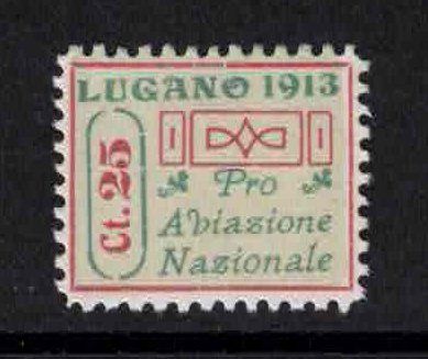 Alle Briefmarken: 1913 Flugpost Vorläufer IX "Lugano" , Replika – Neu (gemäss Beschreibung) aus Nuglar von Stamp88