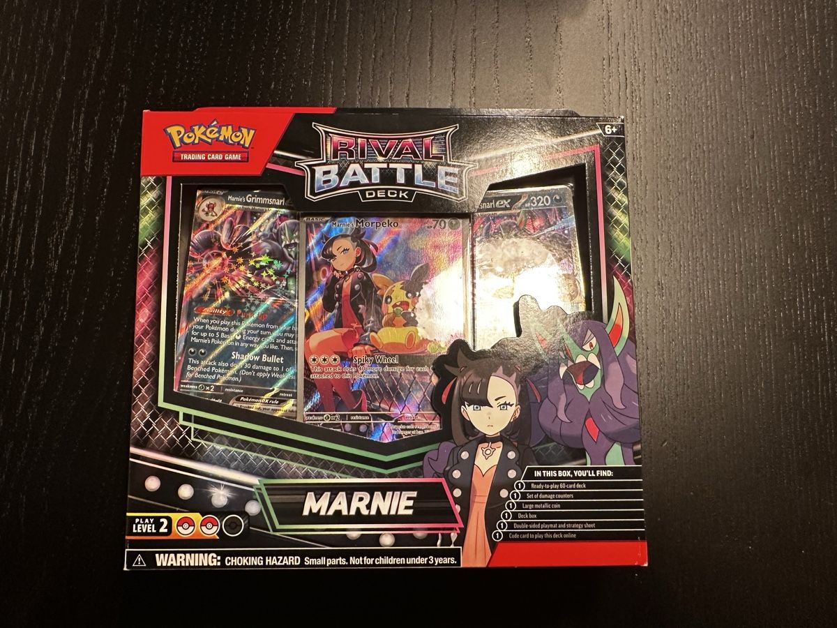 Pokémon Carte collezionabili: Pokemon Marnie Rival Battle Deck neu – Nuovo e nell'imballaggio originale da Ebikon venduto da Mi25