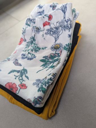 3x Hosen Mädchen, Gr. 80, H&M, Liegelind, Top Zustand