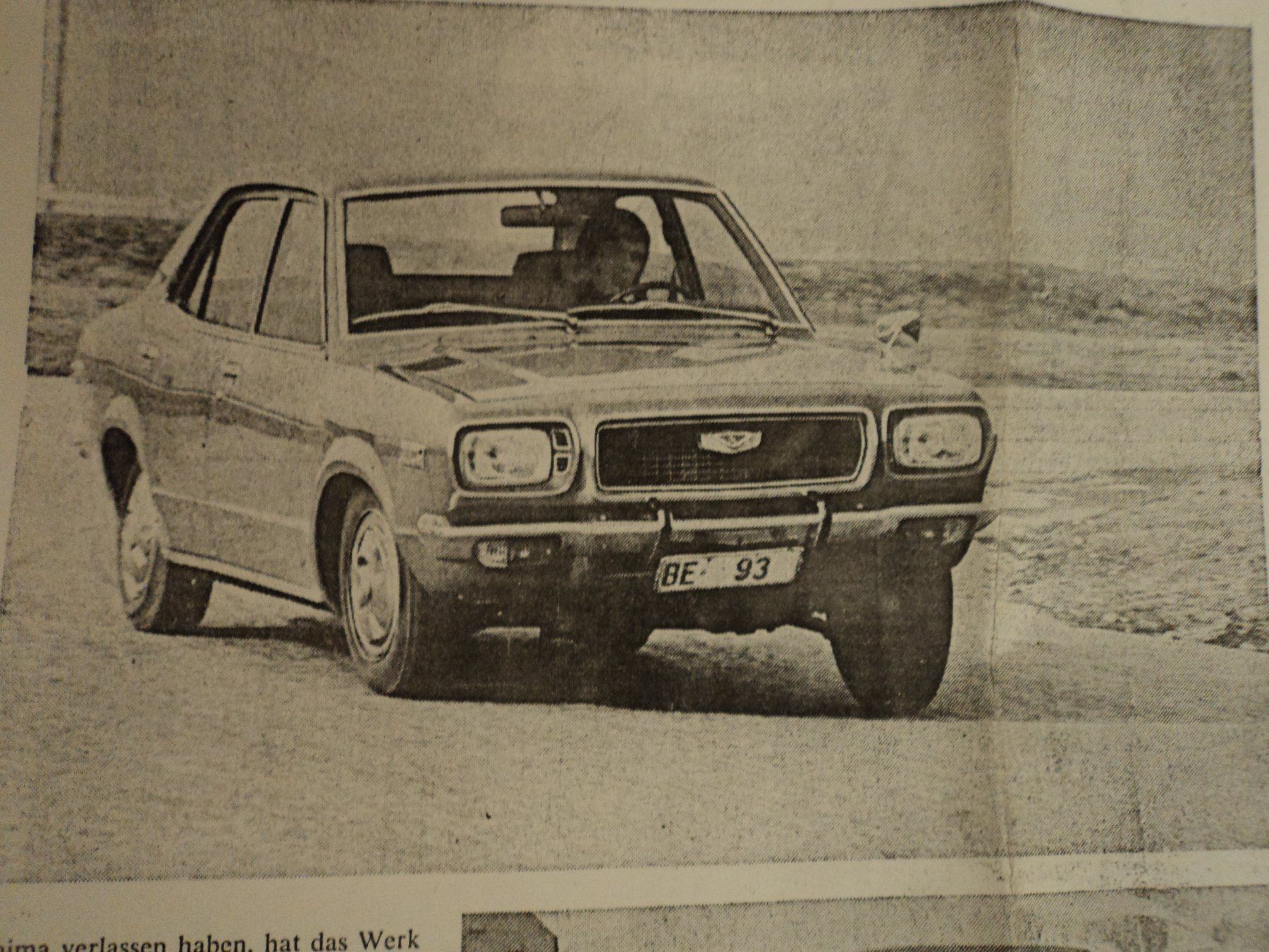 Mazda Dokumente: Prospekt Test AR Mazda 818 Deluxe von 1972 – Gebraucht aus Schwarzenburg von modelCARama