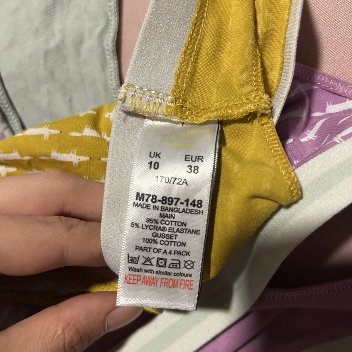 Altra biancheria intima: Slip 4er Pack – Nuovo (secondo la descrizione) da Basel venduto da lenarrari 5