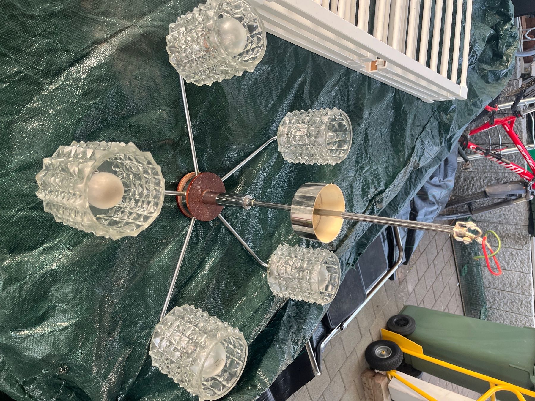 Kronleuchter & Deckenlampen: Deckenlampe 5-armig – Gebraucht aus Itingen von frborn