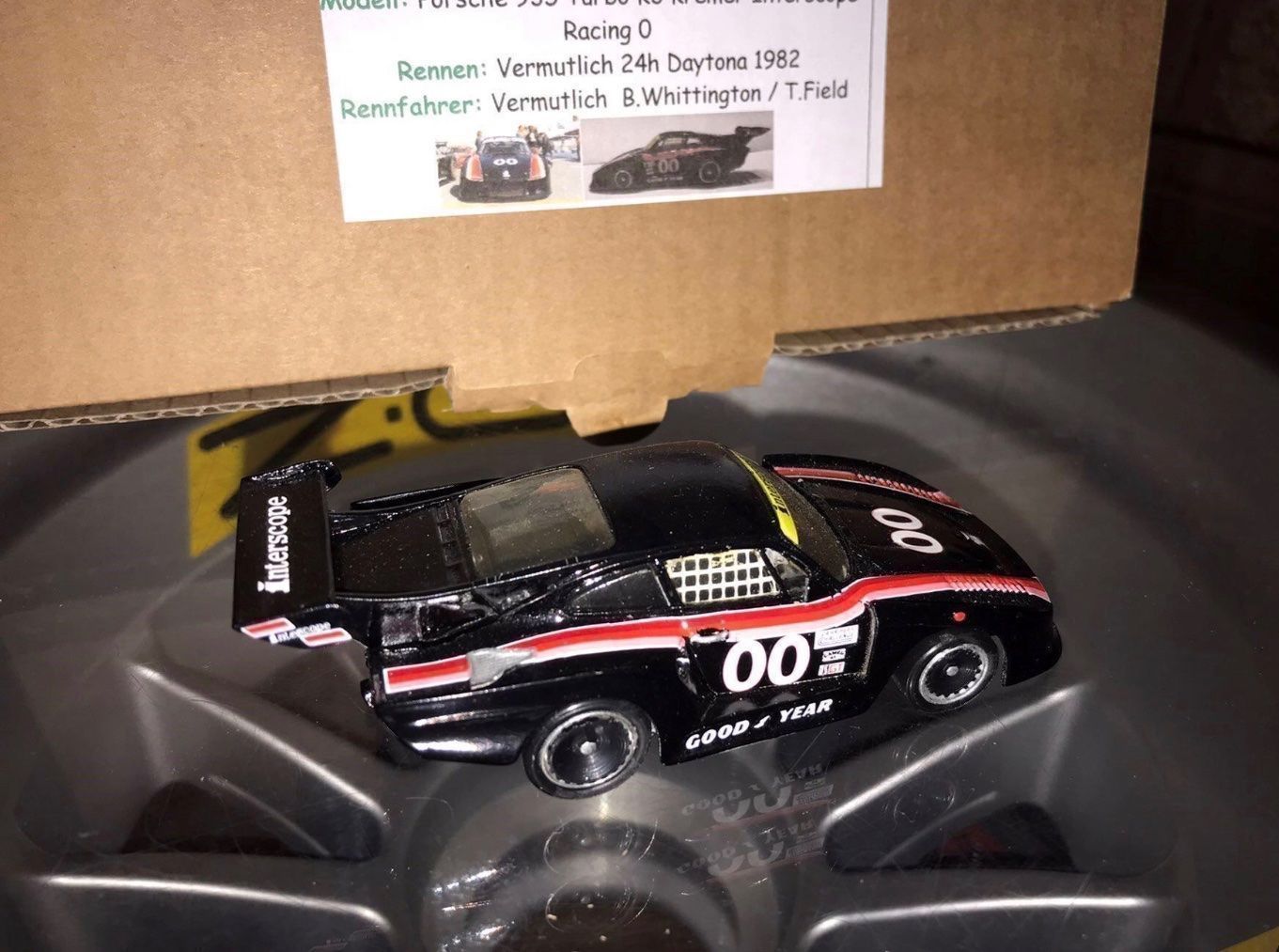 Porsche Modellautos: Porsche 935 Turbo K3 Interscope 1/43 – Gebraucht aus Wohlen AG von PrivatSammlung 1