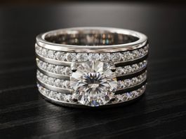 Silberring 925 mit Zirkonia, brillant & edel - Neu