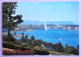 Genève - La rade et la ville depuis Cologny
