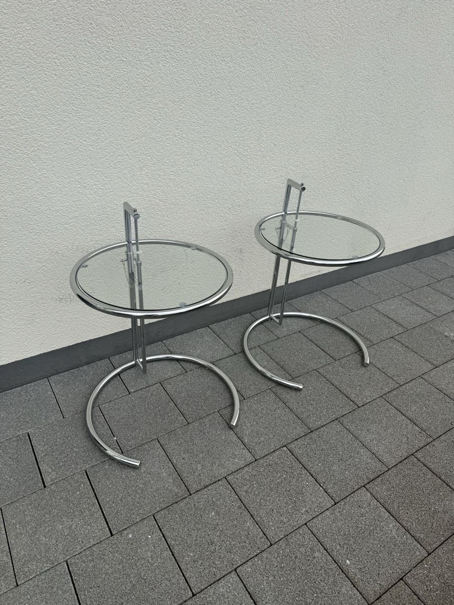 Tavoli: Set Replica Eileen Gray Adjustable Table – Usato da zürich venduto da PapaMoll86