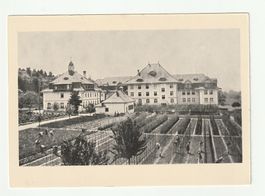 Ansichtskarte Landwirtschaftsschule Schwand  Münsingen
