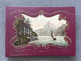 Souvenir Album Vierwaldstättersee Ansichtskarten, Vintage