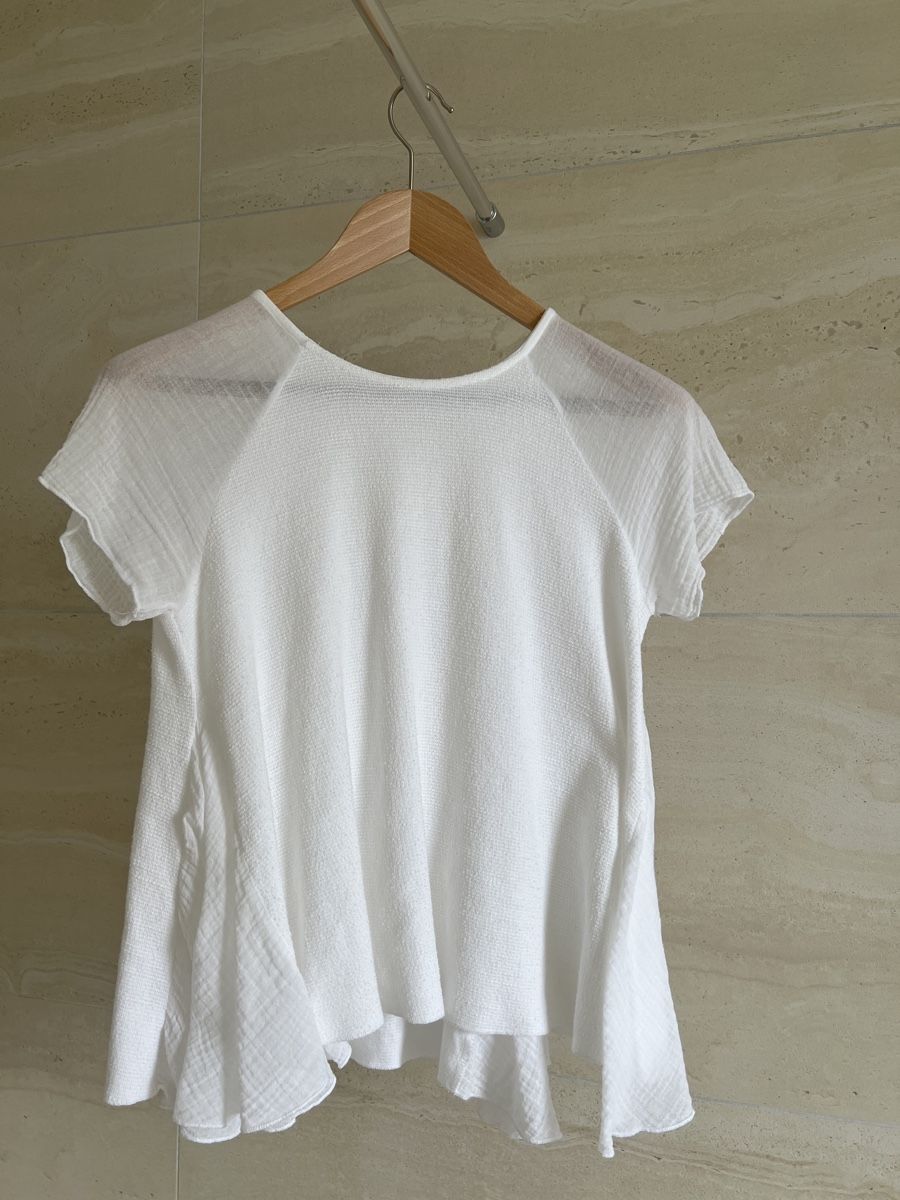 Blugirl Blusen: Marken Bluse Gr. 34, S Weiss Baumwolle – Gebraucht aus HORGEN von vladibarca10