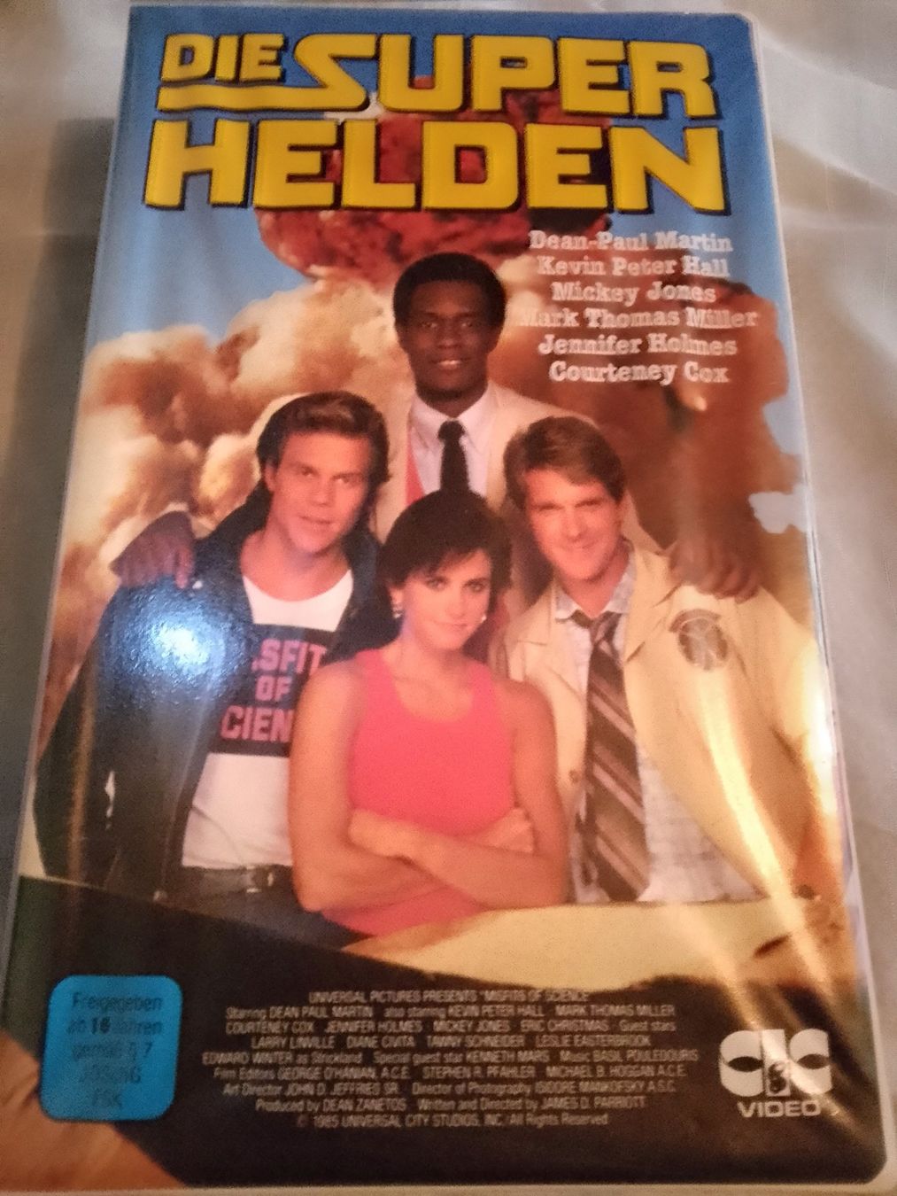 Tutti i VHS: Die Superhelden CIC VHS 1985 – Usato da Remetschwil venduto da Privatflohmi
