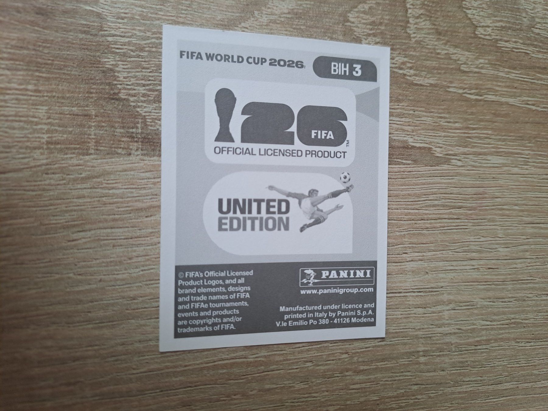 Fifa Carte collezionabili: BIH 3 – Nuovo (secondo la descrizione) da Pratteln venduto da olliw 1