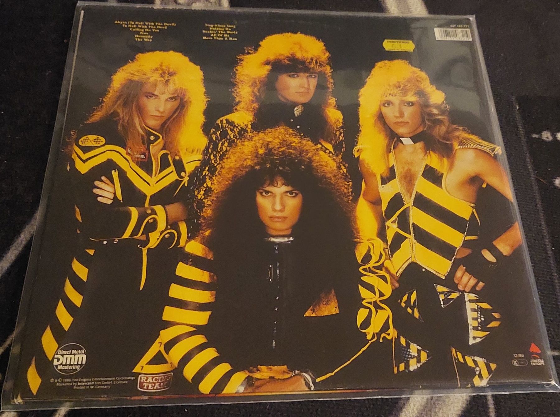 Vinyles: STRYPER: To hell with the devil LP(1986) hardrock – D'occasion à NENDELN par Vinylandmote 2