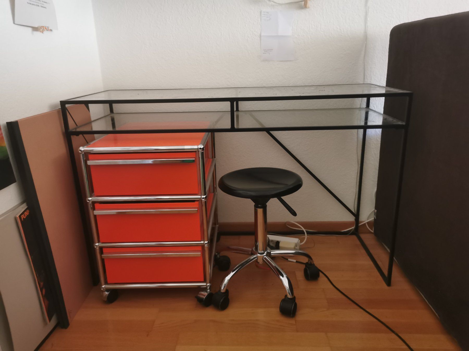 La Redoute Scrivanie: minimalistischer Glastisch von La Redoute – Usato da Bern venduto da lin_7s5f