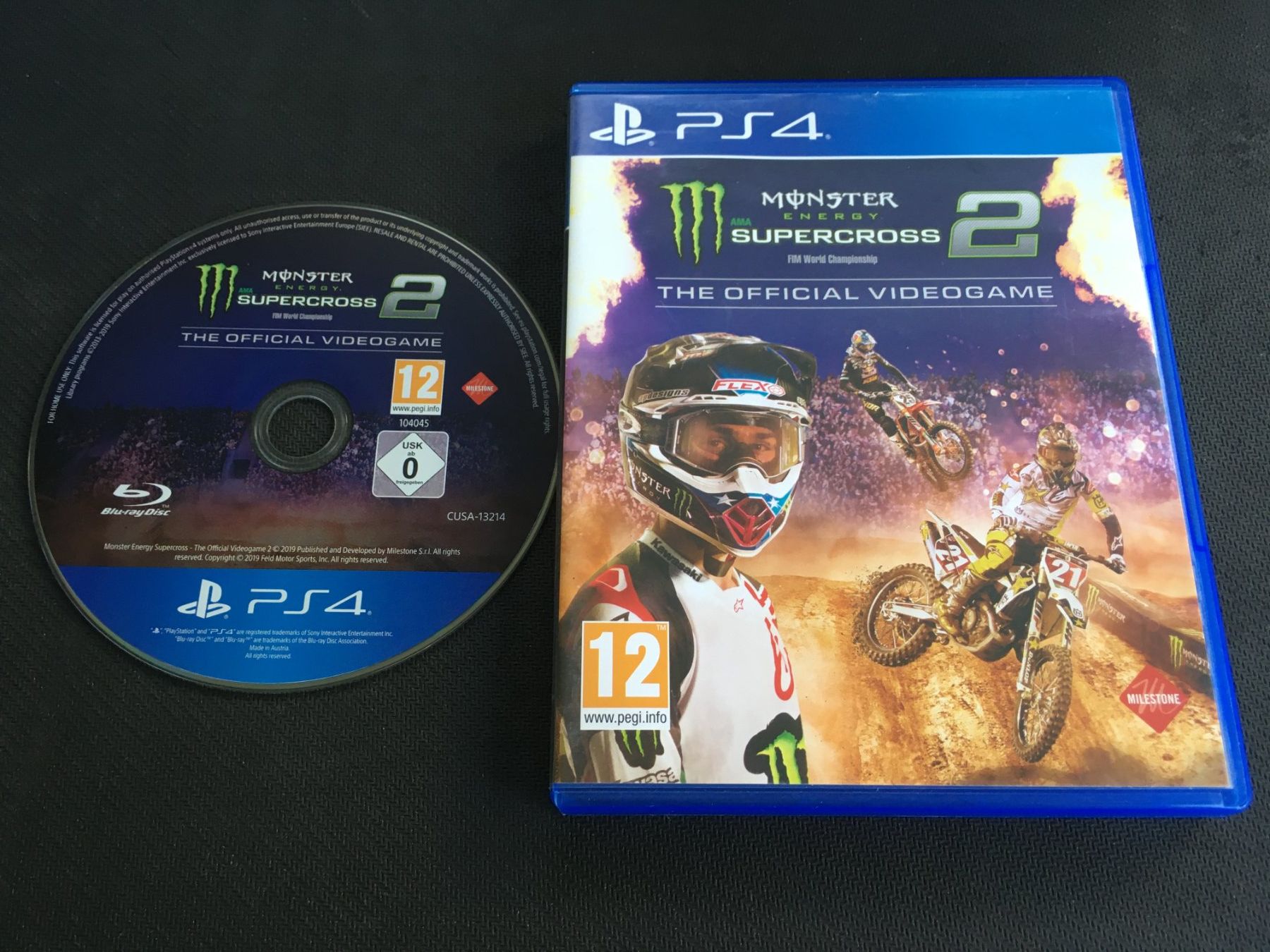 Sony Giochi: Monster Energy Supercross 2 - Playstation 4 – Usato da St.Gallen venduto da sjosjo