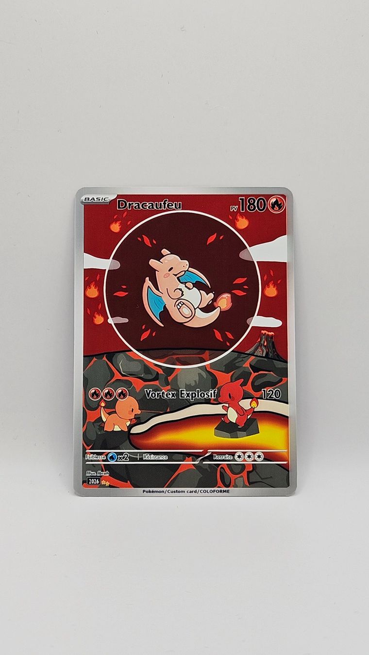 Pokémon Carte collezionabili: Bubble Dracaufeu (carte custom) – Nuovo (secondo la descrizione) da Yverdon-les-Bains venduto da sen_dh25