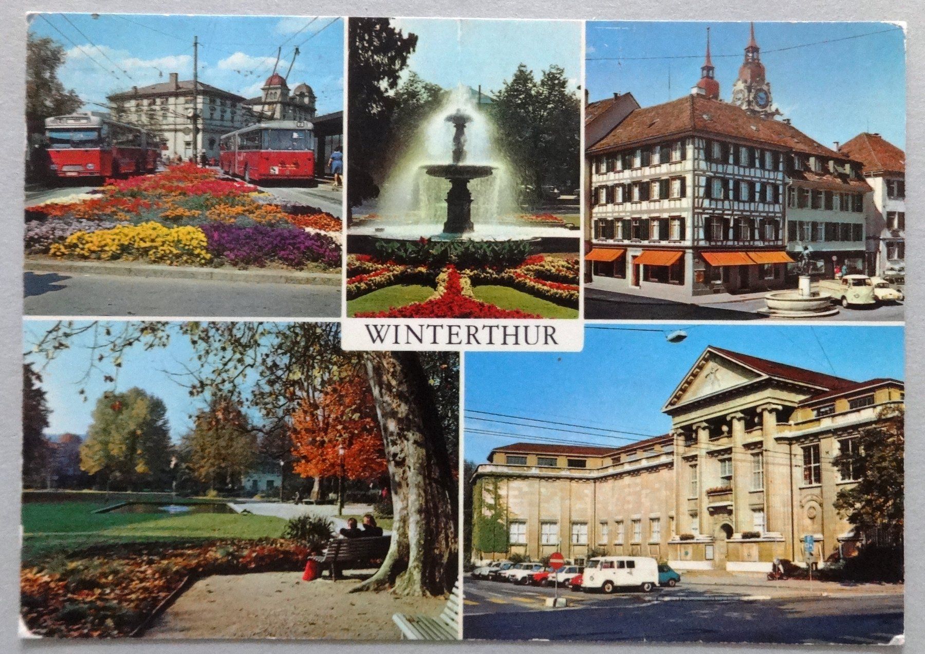 Cartes postales: Winterthur – Défectueux à Fétigny par Billy2miny